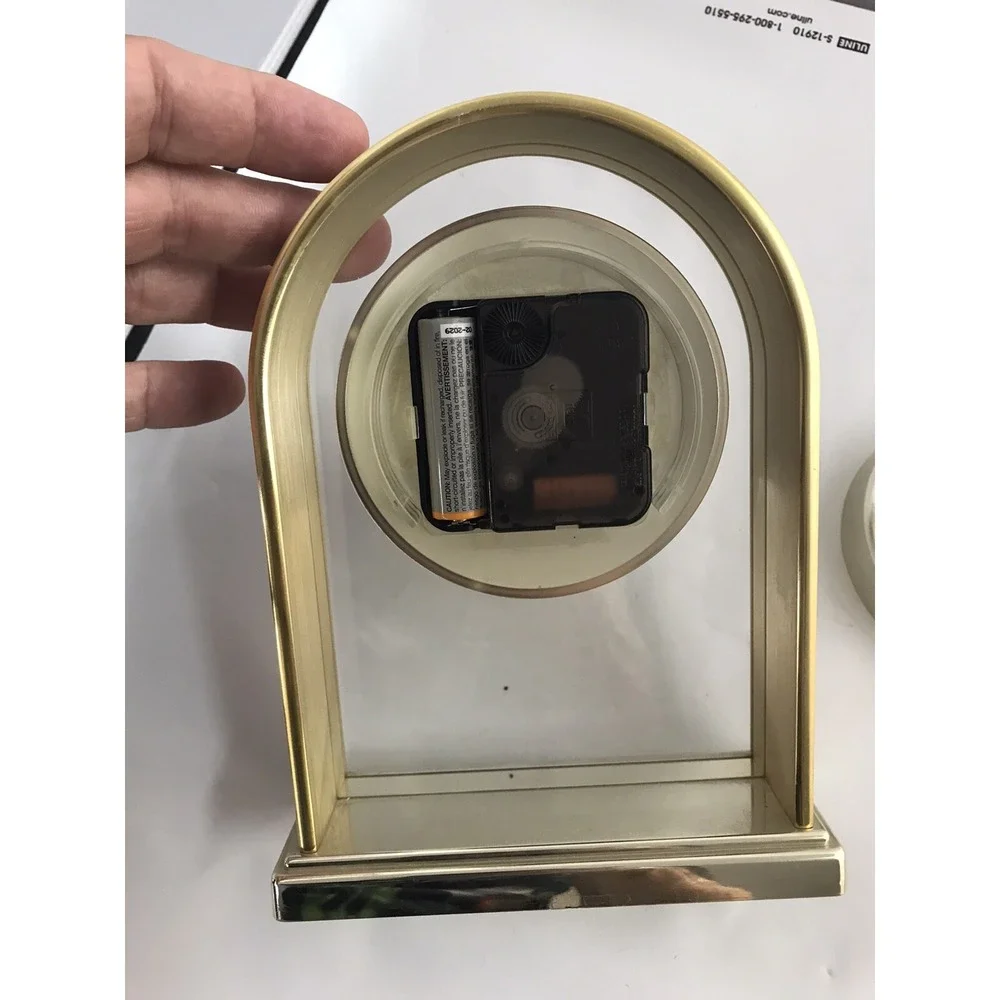 Howard‎ Miller Reminisce Tabletop Clock Quartz Time Runs Perfect 613118